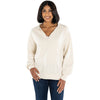 Charles River Women's Ivory Coastal Sweatshirt