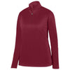 Augusta Women's Cardinal Wicking Fleece Pullover