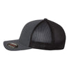 Flexfit Dark Grey/Black Unipanel Trucker Cap