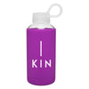 H2Go Purple Karma Glass Bottle 16oz