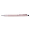 Good Value Rose Gold Metal Twist Stylus Pen with Black Ink