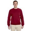 Jerzees Men's Cardinal 8 Oz. Nublend Fleece Crew