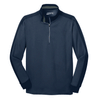 Nike Men's Midnight Navy Heather/Midnight Navy Dri-FIT Long Sleeve Quarter Zip Shirt