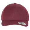 Yupoong Maroon Classic Wool Blend Cap