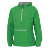 Charles River Women's Kelly Green Chatham Anorak Solid