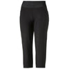 Puma Golf Women's Puma Black PWRshape Golf Capri Pants