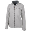 Charles River Women's Light Grey Jamestown Fleece Jacket