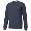 Puma Golf Men's Navy Blazer Cloudspun Golf Crewneck