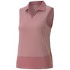 Puma Golf Women's Foxglove Breeze Sleeveless Golf Polo