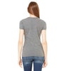 Bella + Canvas Women's Deep Heather Jersey Short-Sleeve T-Shirt