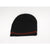 Pacific Headwear Black/Red Knit Beanie