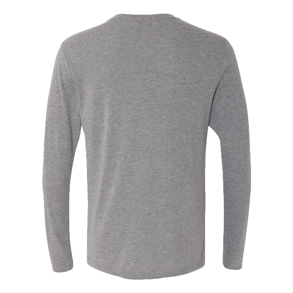 Next Level Men's Premium Heather Triblend Long-Sleeve Crew Tee