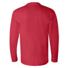 Bayside Men's Red USA-Made Long Sleeve T-Shirt