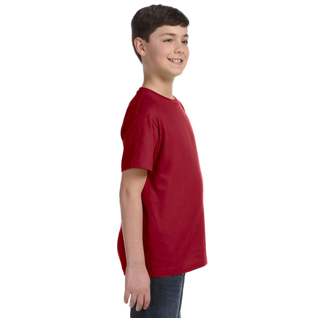 LAT Youth Garnet Fine Jersey T-Shirt