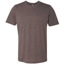 Next Level Men's Espresso Poly/Cotton Short-Sleeve Crew Tee