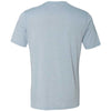 Next Level Men's Stonewash Denim Poly/Cotton Short-Sleeve Crew Tee