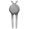 BIC Antique SIlver Deluxe Magnetic Divot Repair Tool with Ball Marker