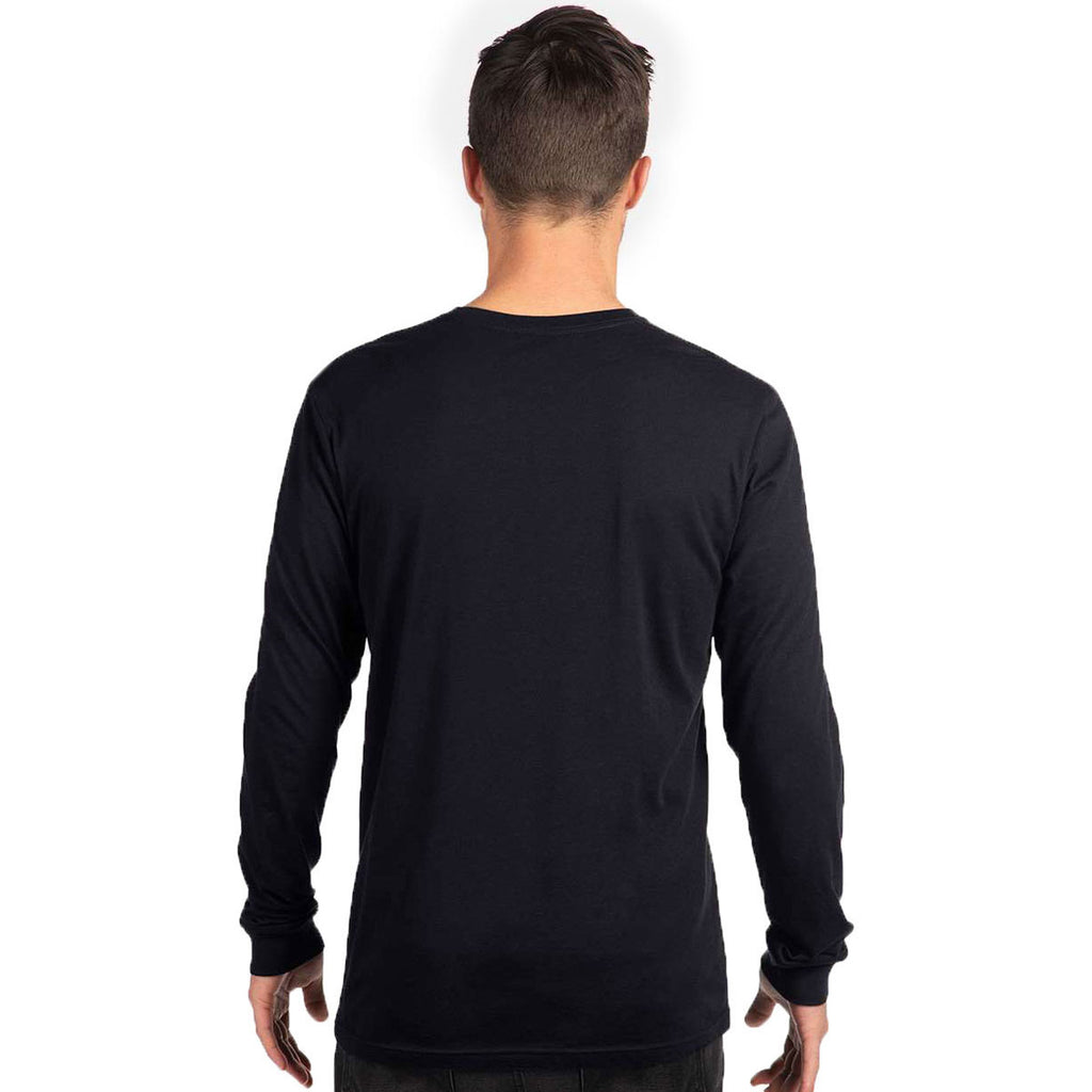 Next Level Unisex Black CVC Long Sleeve Tee