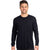 Next Level Unisex Black CVC Long Sleeve Tee