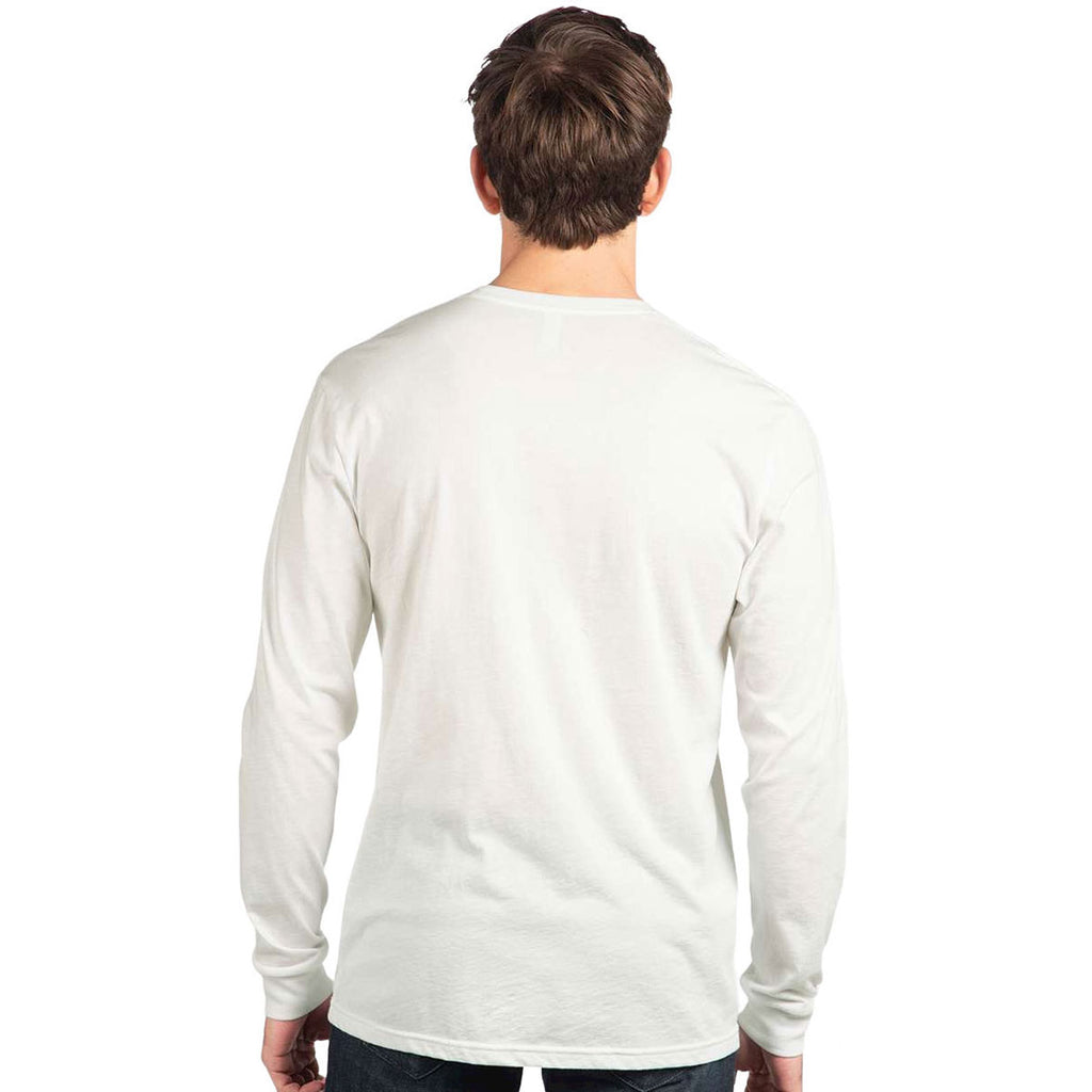 Next Level Unisex White CVC Long Sleeve Tee