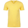 Next Level Men's Banana Cream Premium CVC V-Neck Tee