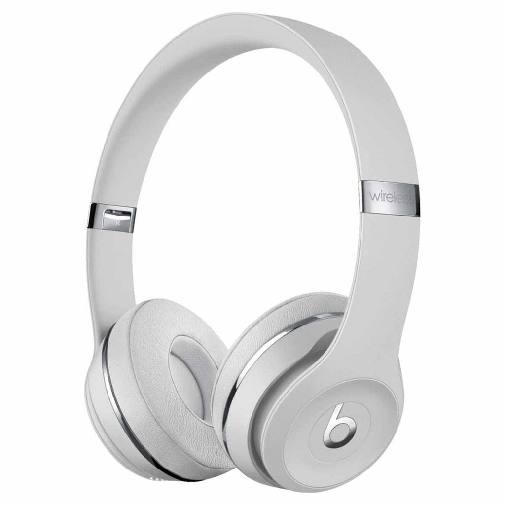 Beats - Satin Silver Beats Solo3 Wireless Headphones