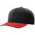 Richardson Black/Red Combination Laser Perf R-Flex Adjustable Cap