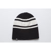 Pacific Headwear Black/White/White Stock Beanie