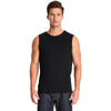 Next Level Men's Black Muscle Tank