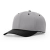 Richardson Grey/Black Lite R-Flex Adjustable Micro Hook & Loop Cap