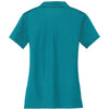 Nike Women's Turquoise Dri-FIT Short Sleeve Vertical Mesh Polo