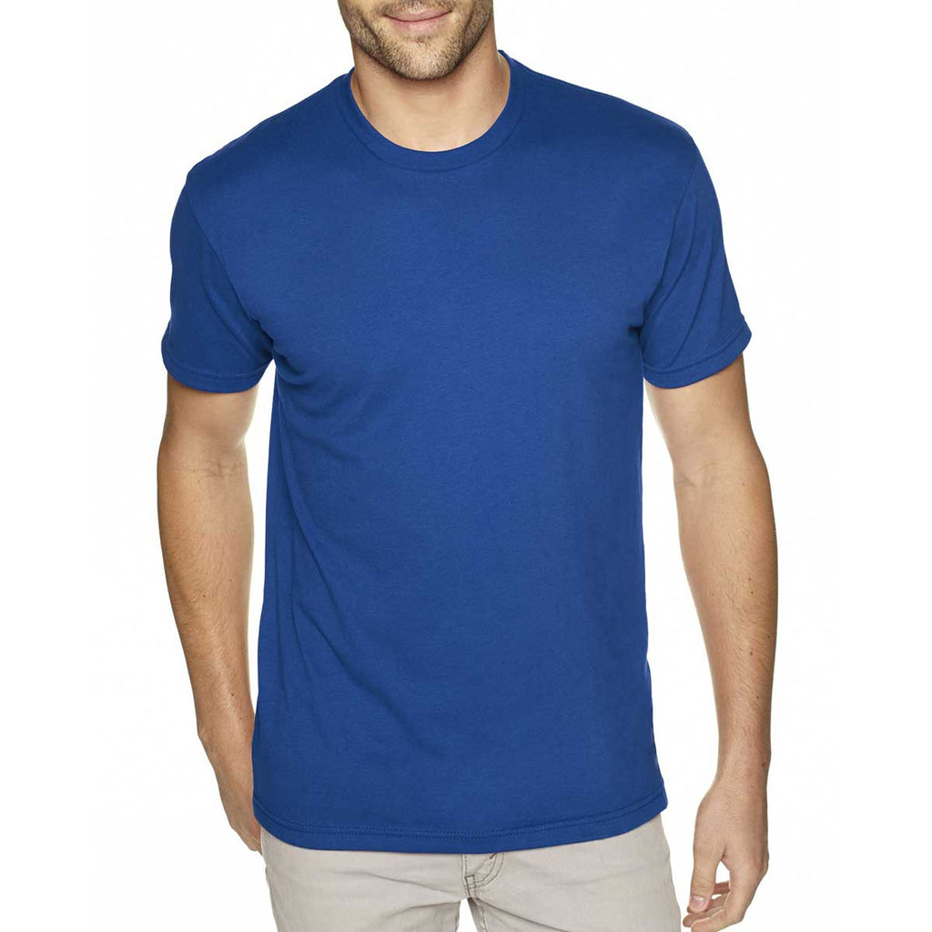 Next Level Men's Royal Premium Fitted Sueded Crew