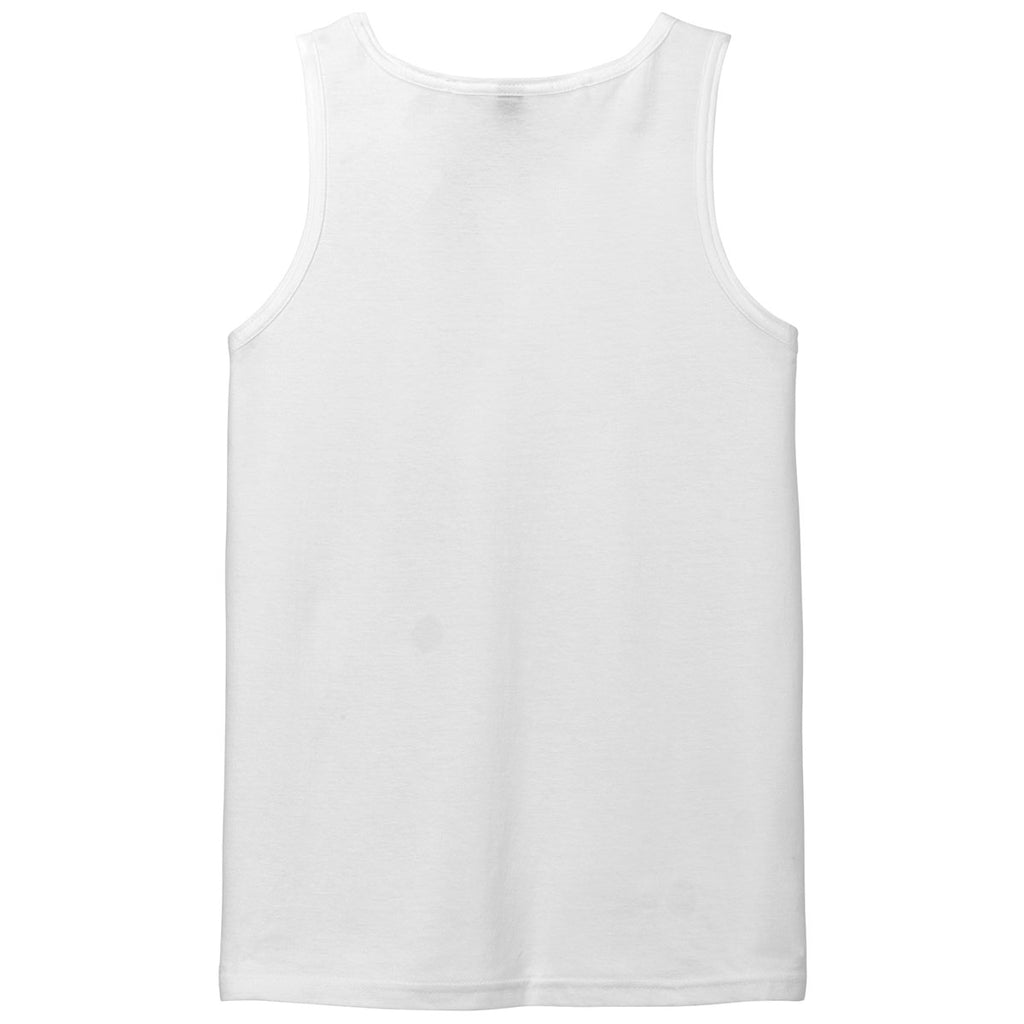 Gildan Men's White Softstyle Tank Top