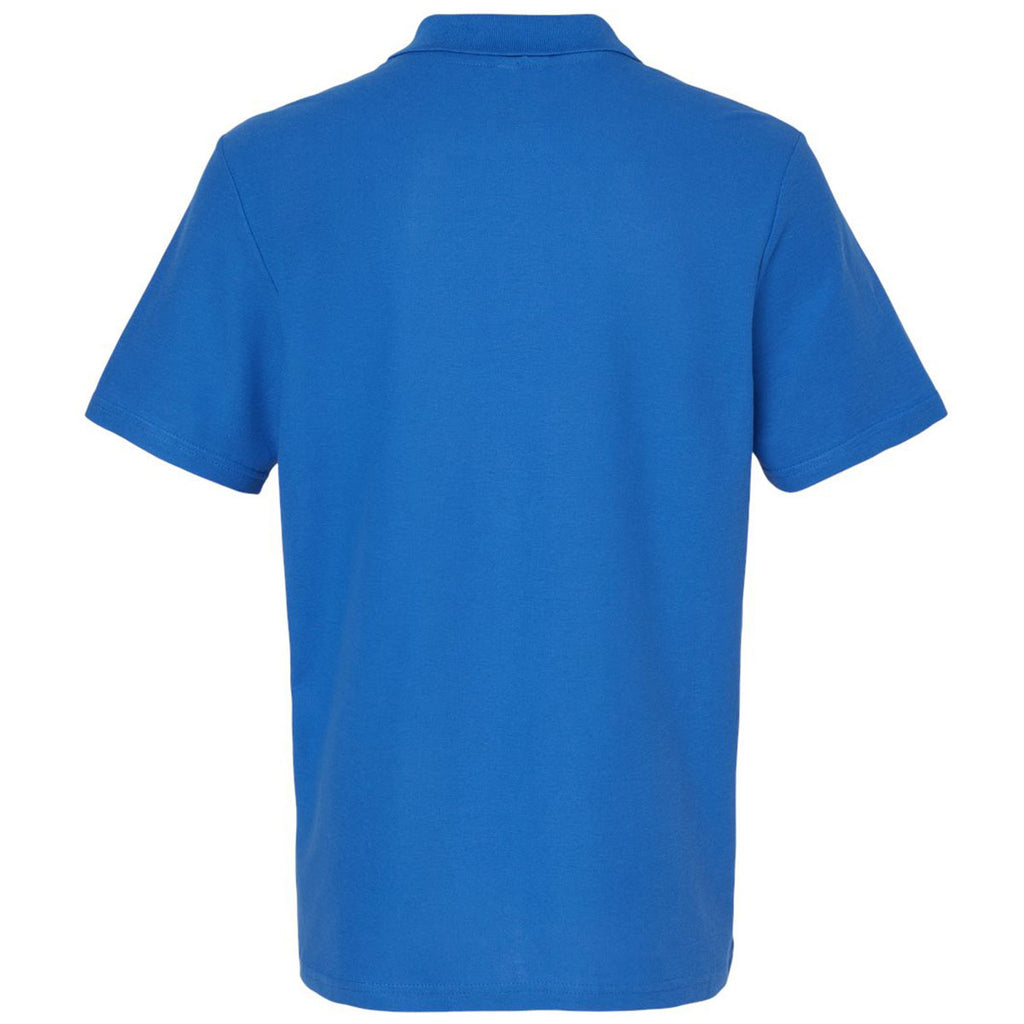 Gildan Men's Royal Softstyle Adult Pique Polo