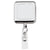 BIC Silver Square Metal Retractable Badge Holder