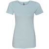 Next Level Women's Ice Blue CVC Crew Tee