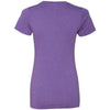 Next Level Women's Purple Rush CVC Crew Tee