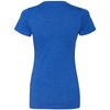 Next Level Women's Royal CVC Crew Tee