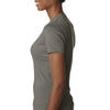 Next Level Women's Warm Grey CVC Crew Tee