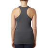 Next Level Women's Dark Grey Jersey Racerback Tank