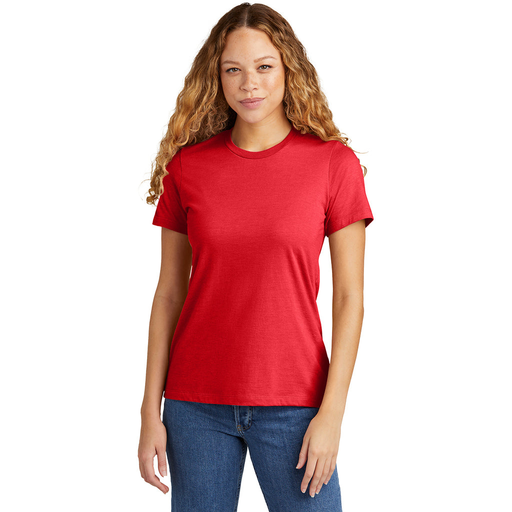 Gildan Women's Red Mist Softstyle CVC T-Shirt