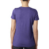 Next Level Women's Purple Rush Triblend Crew