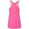 Next Level Women's Vintage Pink Triblend Racerback Tank