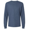 Gildan Men's Navy Mist Softstyle CVC Long Sleeve T-Shirt