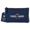 Gemline Navy Blue Avery Cotton Zippered Pouch