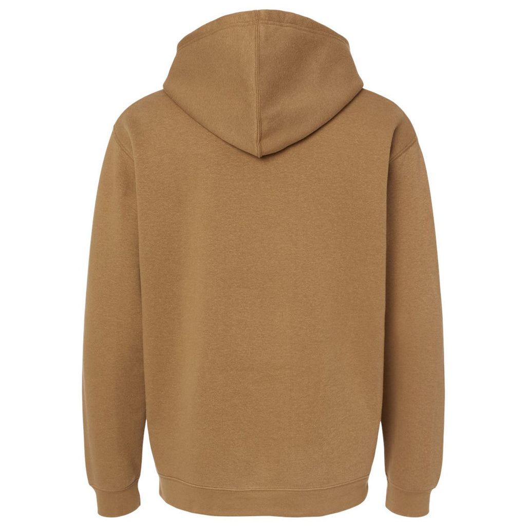 LAT Unisex Coyote Brown Elevated FleeceBasic Hoodie