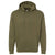 LAT Unisex Military Green Elevated FleeceBasic Hoodie