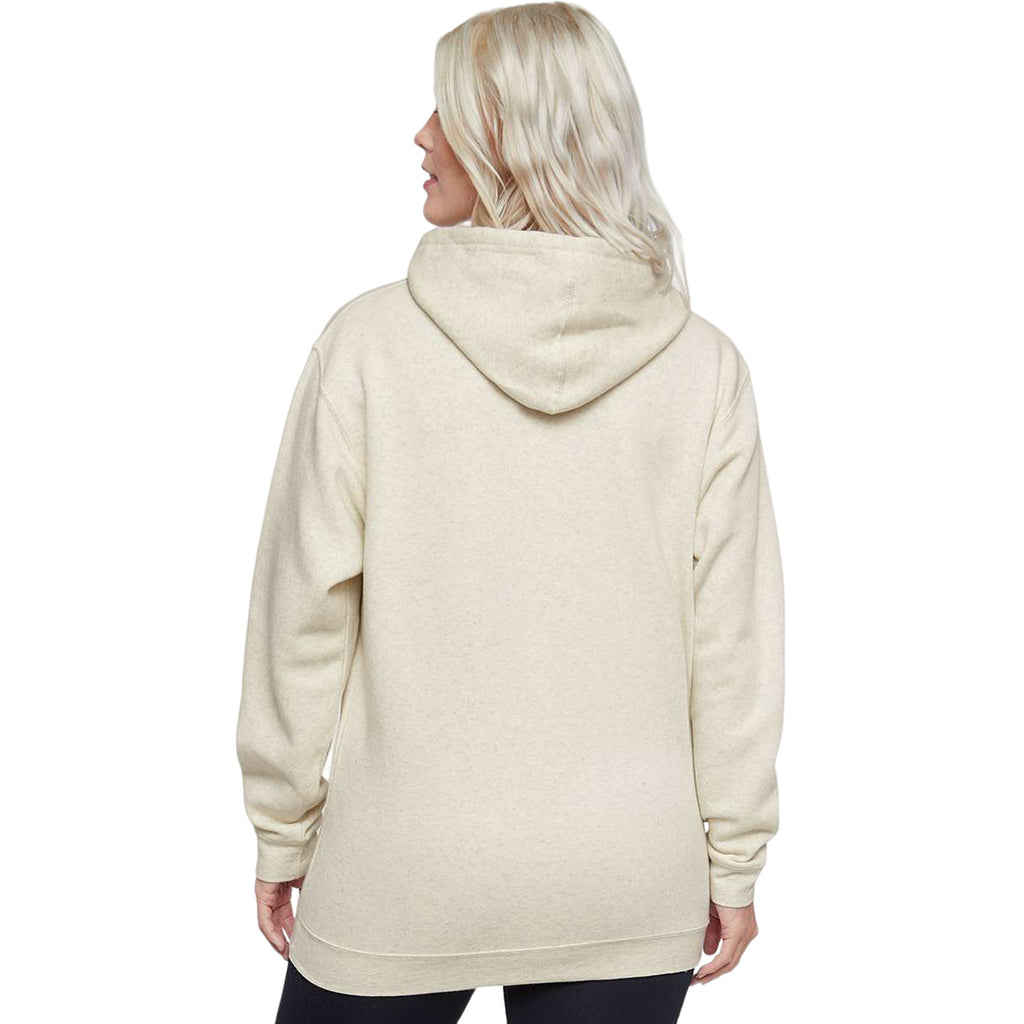 LAT Unisex Natural Heather Elevated FleeceBasic Hoodie