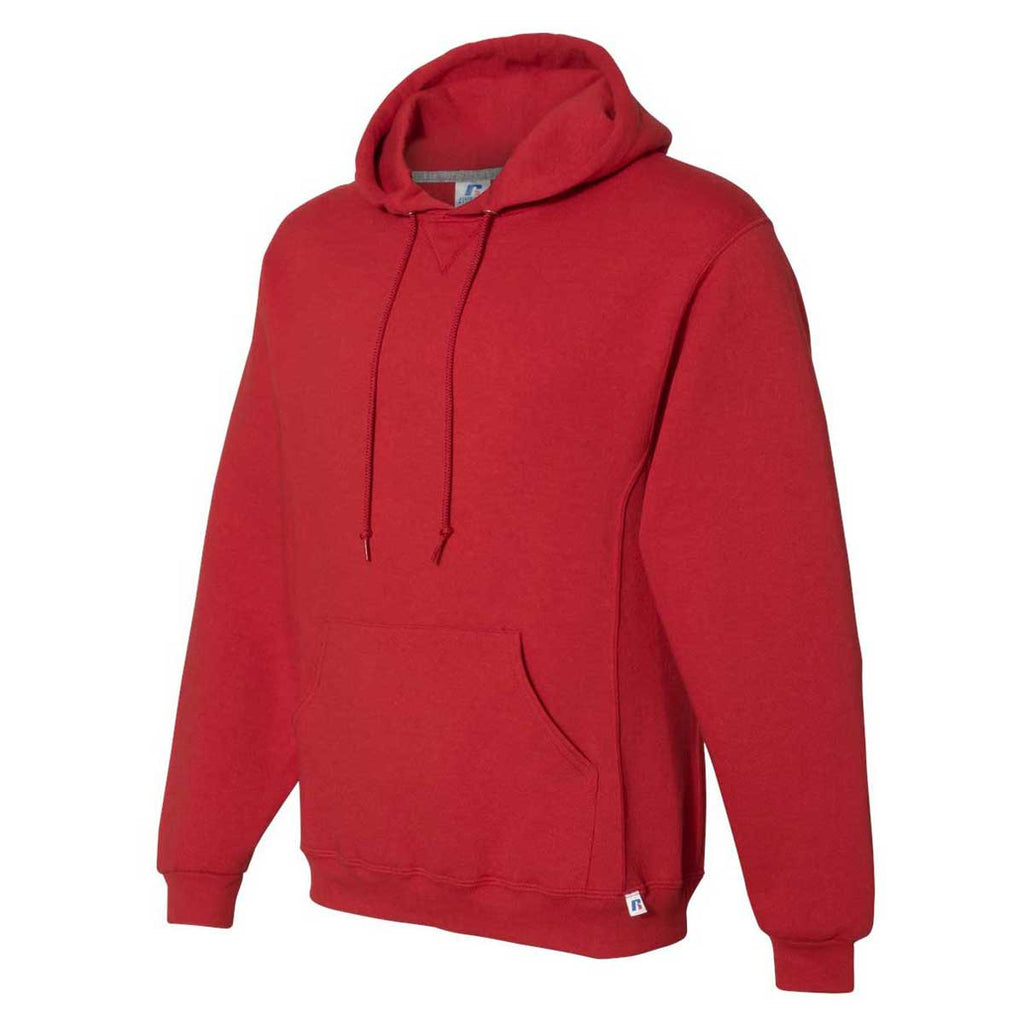 Russell Athletic Men's True Red Dri Power Hooded Pullover Sweatshirt