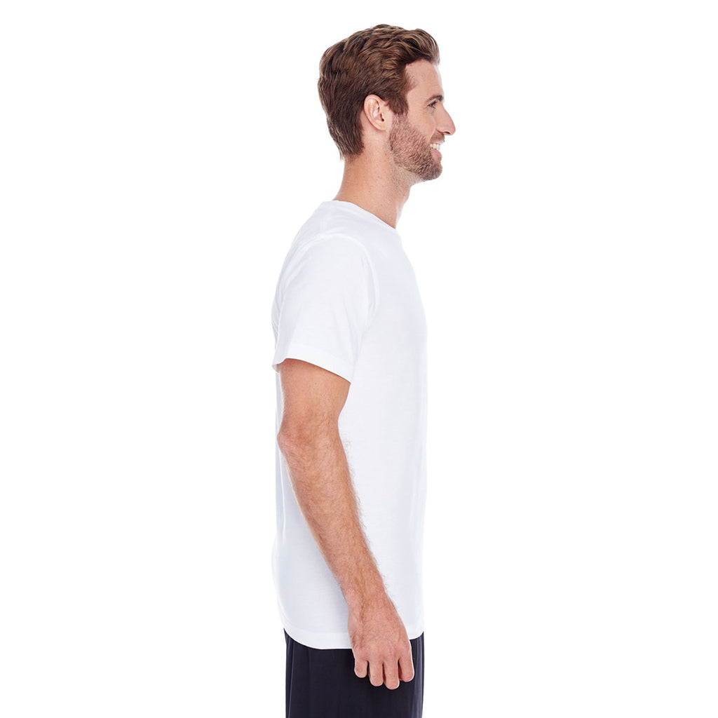 LAT Men's White Premium Jersey T-Shirt